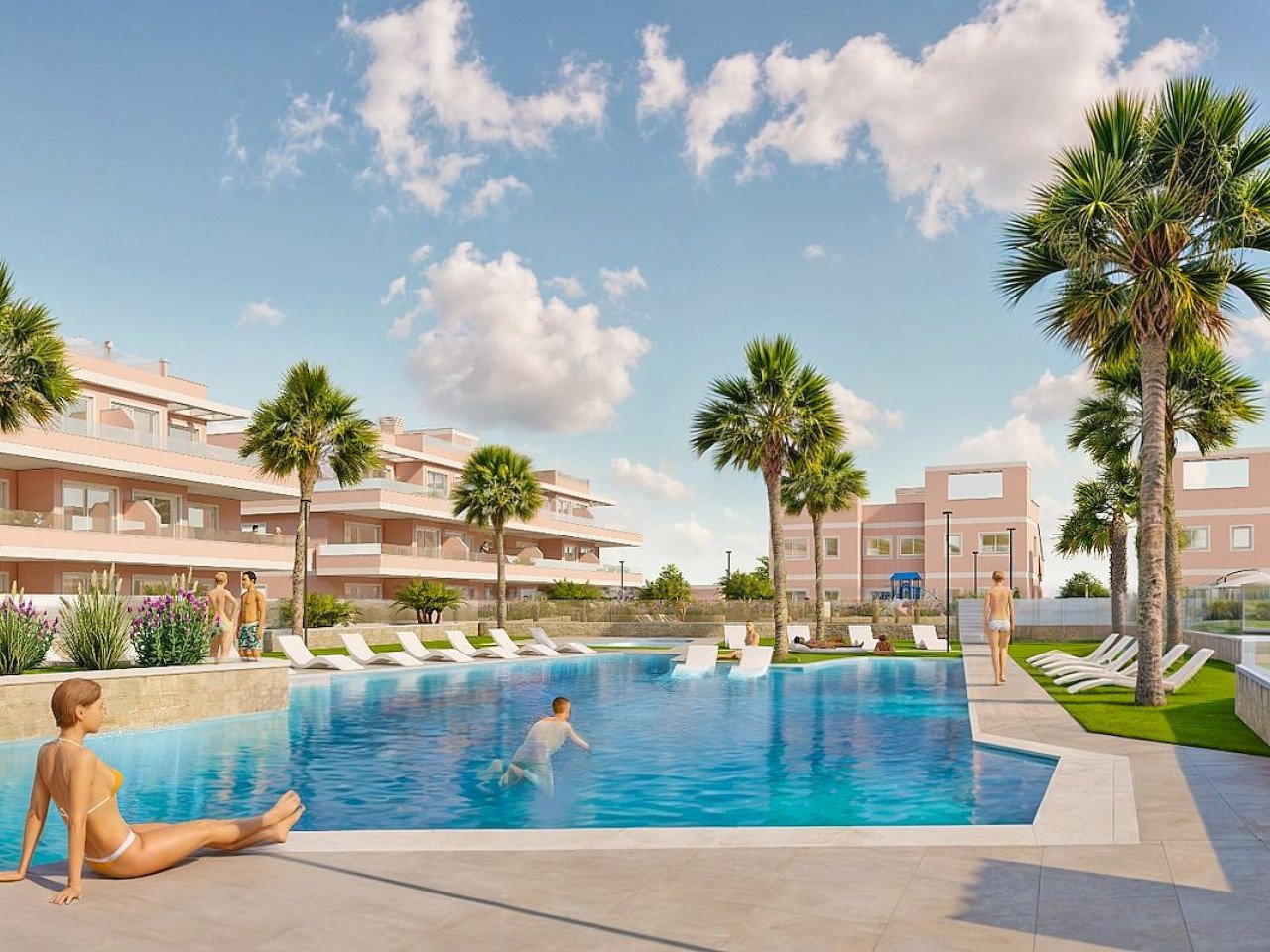 Attraktive Neubau-Stadthäuser mit Dachterrasse - nur 2 km vom Strand entfernt