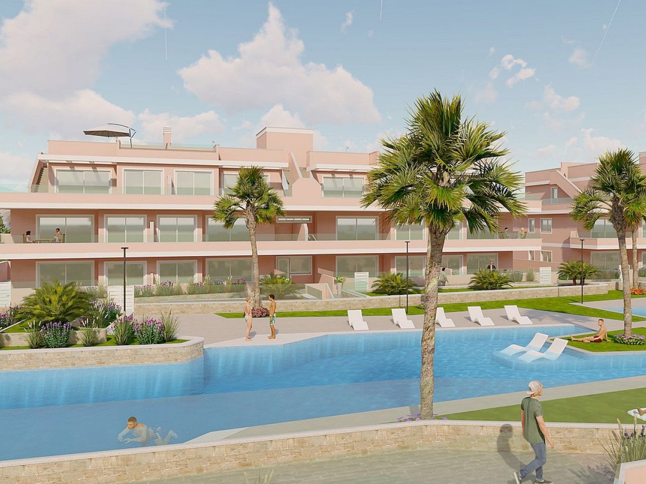 Attraktive Neubau-Stadthäuser mit Dachterrasse - nur 2 km vom Strand entfernt