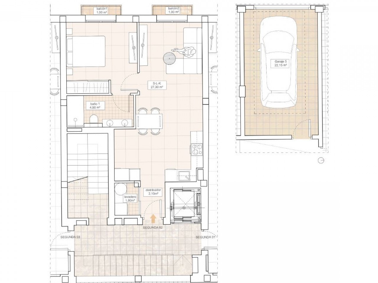 Stylish New-Build Apartments in a peaceful valley setting with stunning vineyard views in Hondón de las Nieves.
This exclusive residential complex...