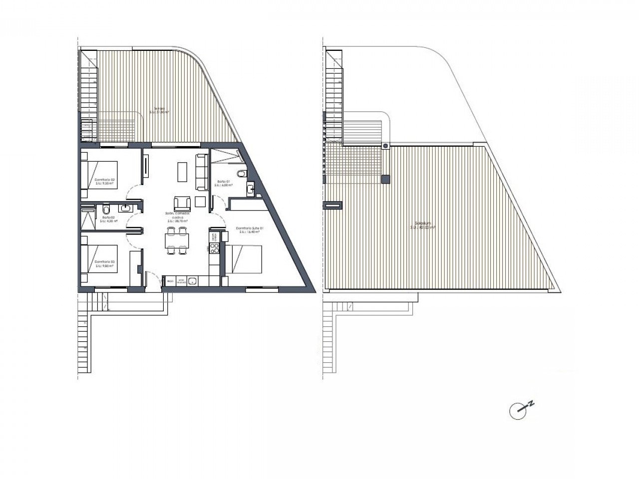 New residential development in San Fulgencio, offering 2 and 3-bedroom contemporary maisonettes in a prime location, close to beaches, golf and ame...