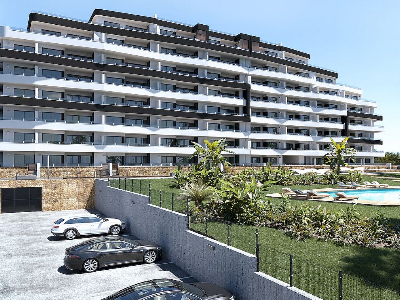 Tolle Neubau-Anlage - moderne Apartments - Möblierung inklusive