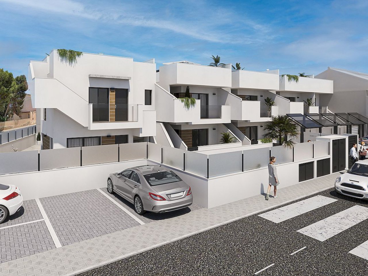 Villas Joblan 2 is a development of 10 luxury maisonettes with 1 or 3 bedrooms situated in a mature residential area in San Pedro del Pinatar, clos...