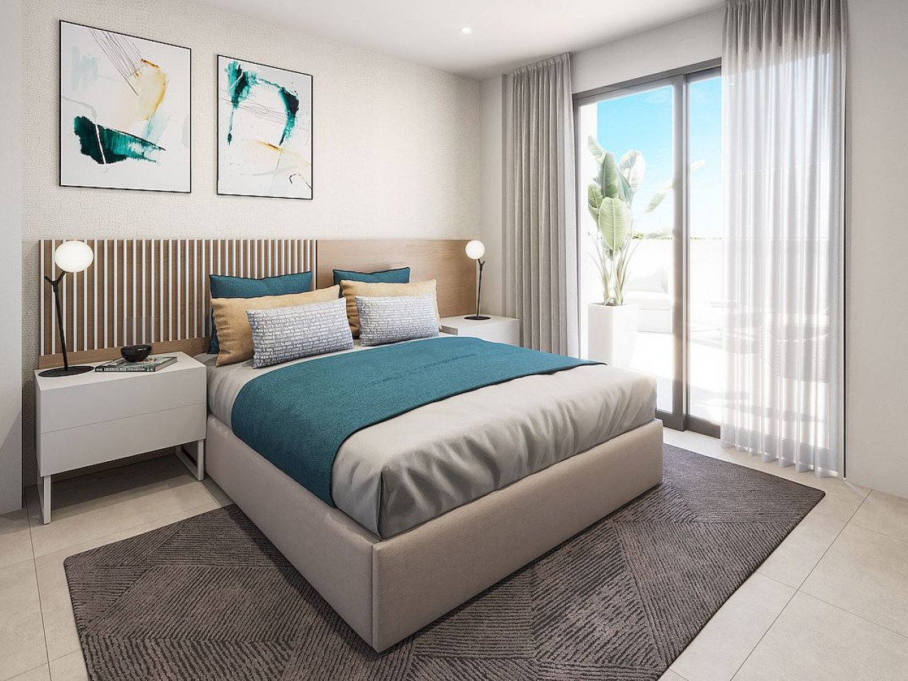 Villas Joblan 2 is a development of 10 luxury maisonettes with 1 or 3 bedrooms situated in a mature residential area in San Pedro del Pinatar, clos...
