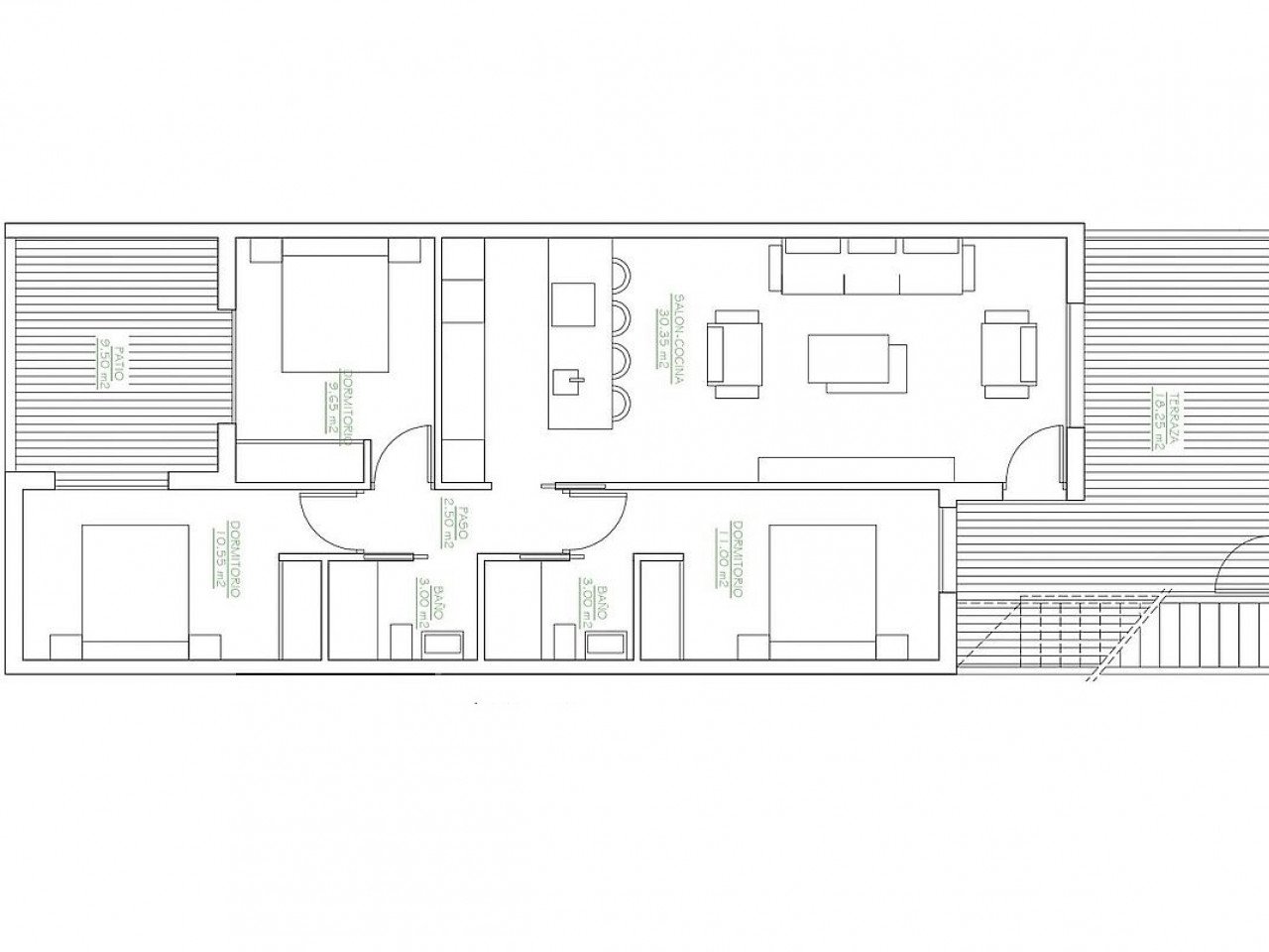 Villas Joblan 2 is a development of 10 luxury maisonettes with 1 or 3 bedrooms situated in a mature residential area in San Pedro del Pinatar, clos...