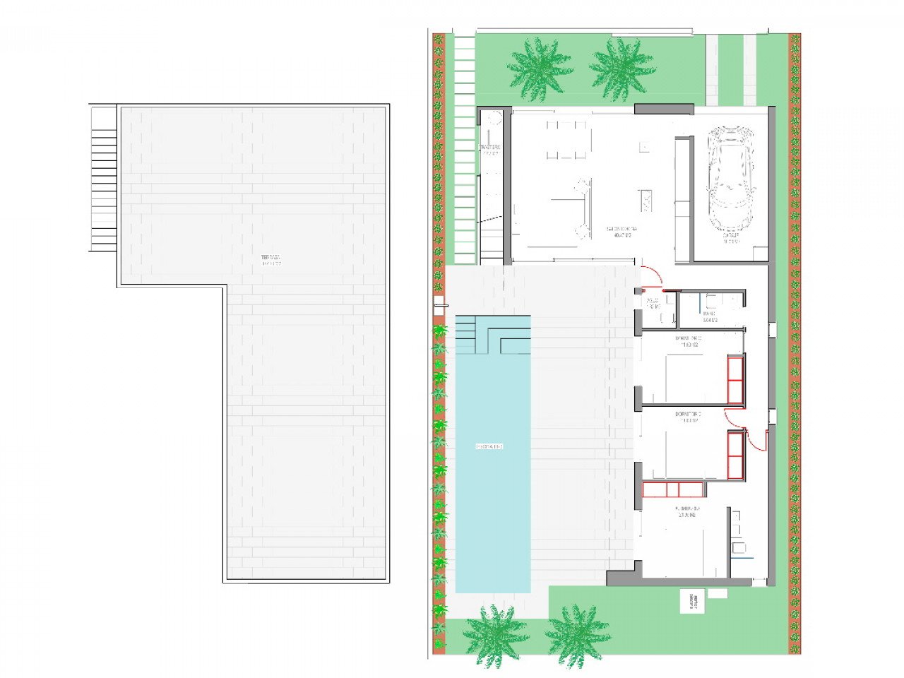 These magnificent newly built detached and semi-detached villas are on one level with solarium, private pool and parking area. Alejandra XII is des...