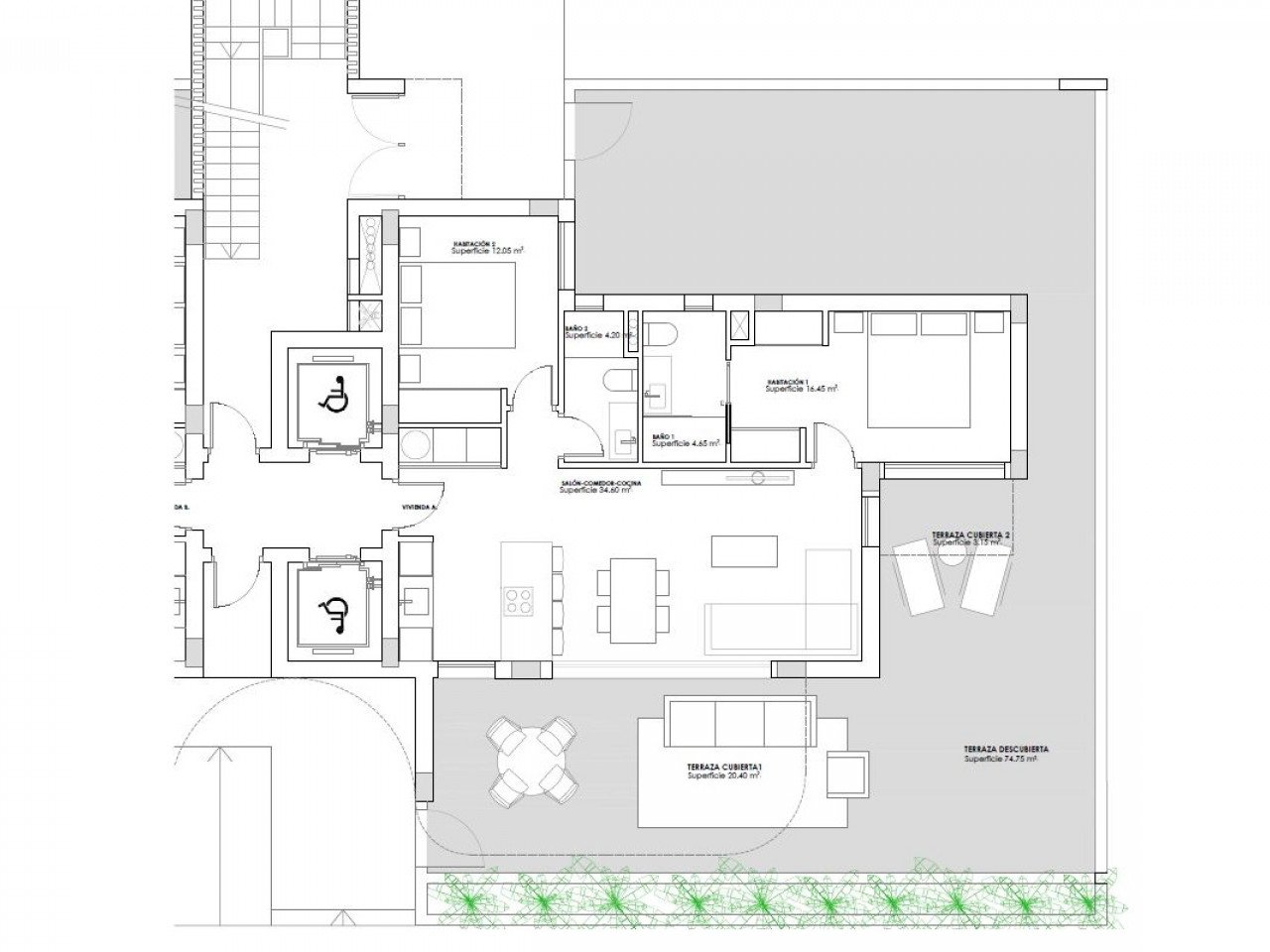 Navale Residencial is a new residential beside Las Dunas nature park and the sea in Guardamar del Segura. 

The project consists in one building wi...