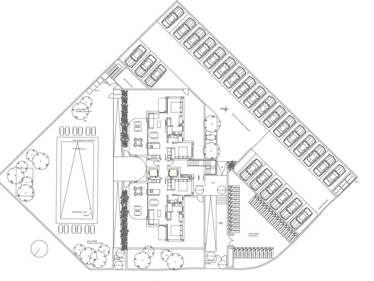 Navale Residencial is a new residential beside Las Dunas nature park and the sea in Guardamar del Segura. 

The project consists in one building wi...