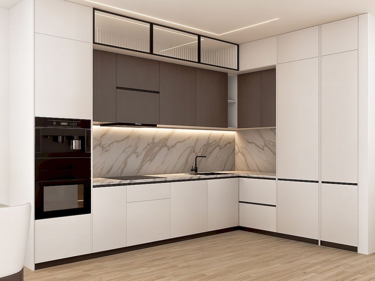 Luxuriöse Wohnanlage mit Neubau-Apartments Blick auf Benidorm