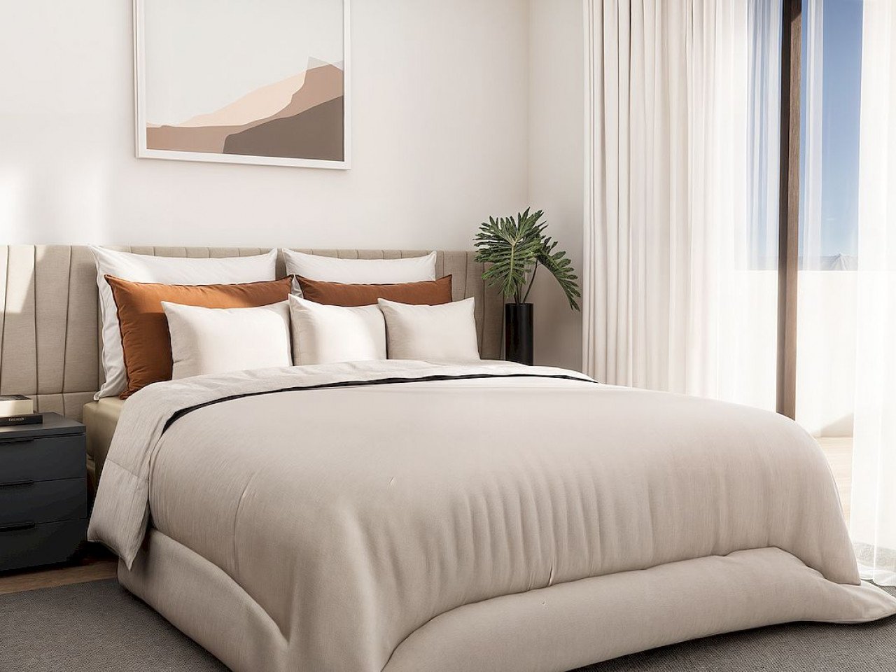 Luxuriöse Wohnanlage mit Neubau-Apartments Blick auf Benidorm