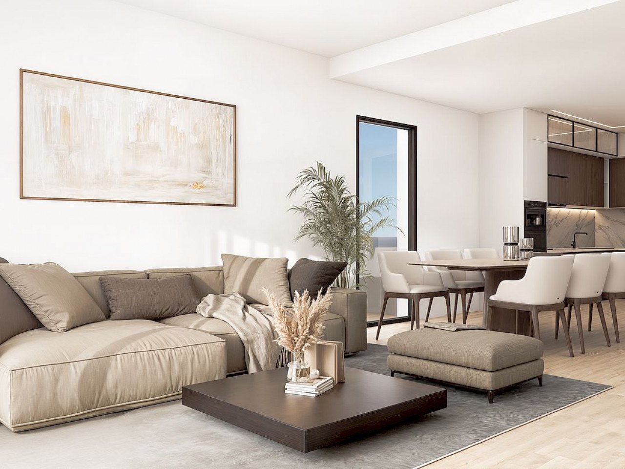 Luxuriöse Wohnanlage mit Neubau-Apartments Blick auf Benidorm