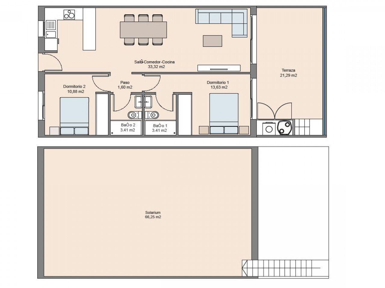 Luxuriöse Wohnanlage mit Neubau-Apartments Blick auf Benidorm