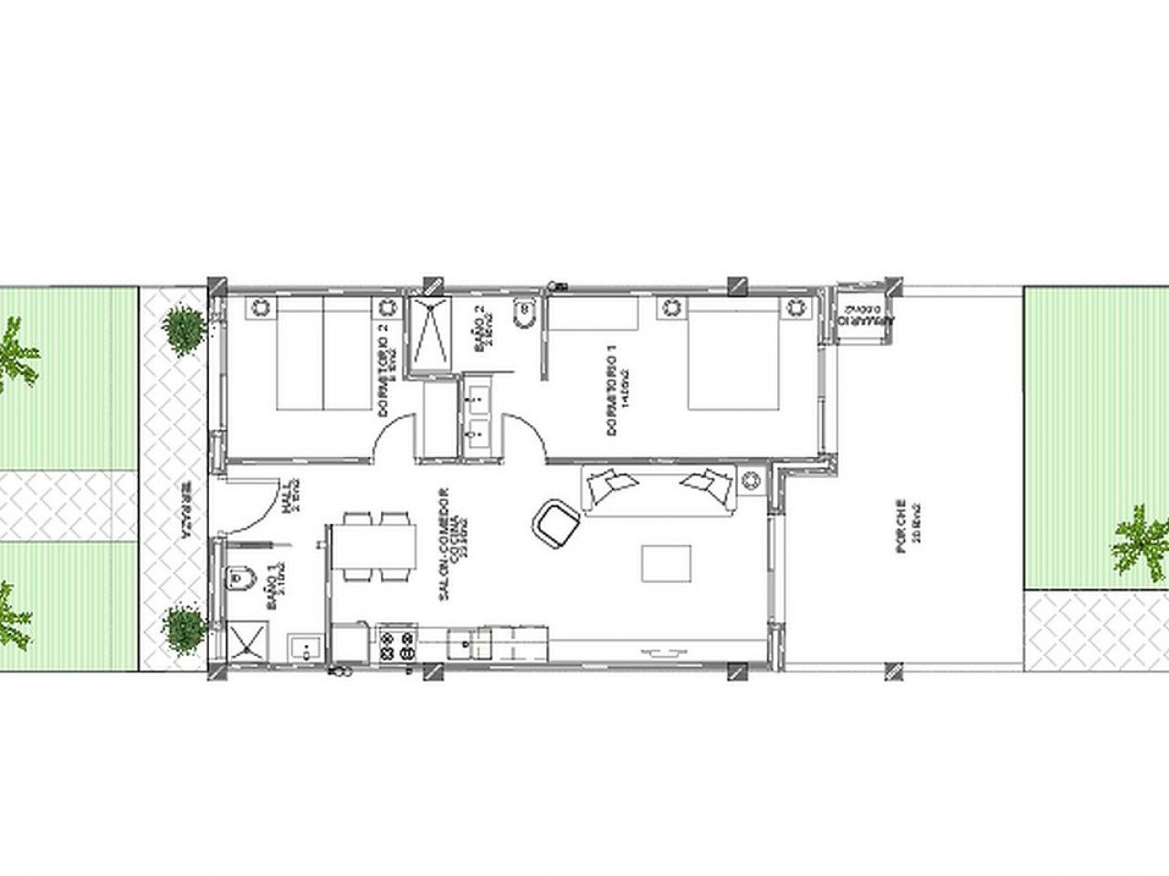 Neubau-Apartment in herrlicher Anlage mit Ferienwohnungen - möbliert!