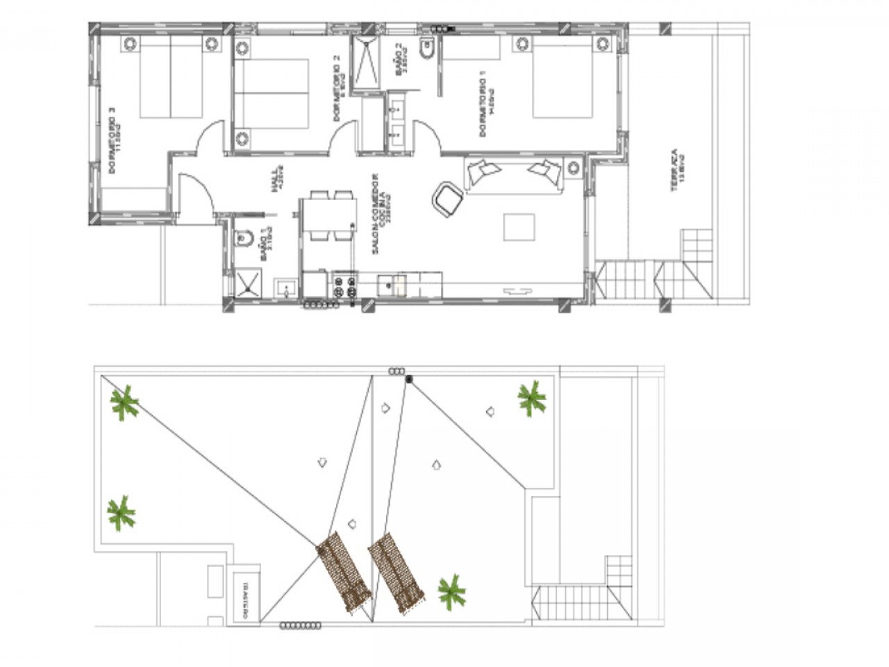 Neubau-Apartment in herrlicher Anlage mit Ferienwohnungen - möbliert!