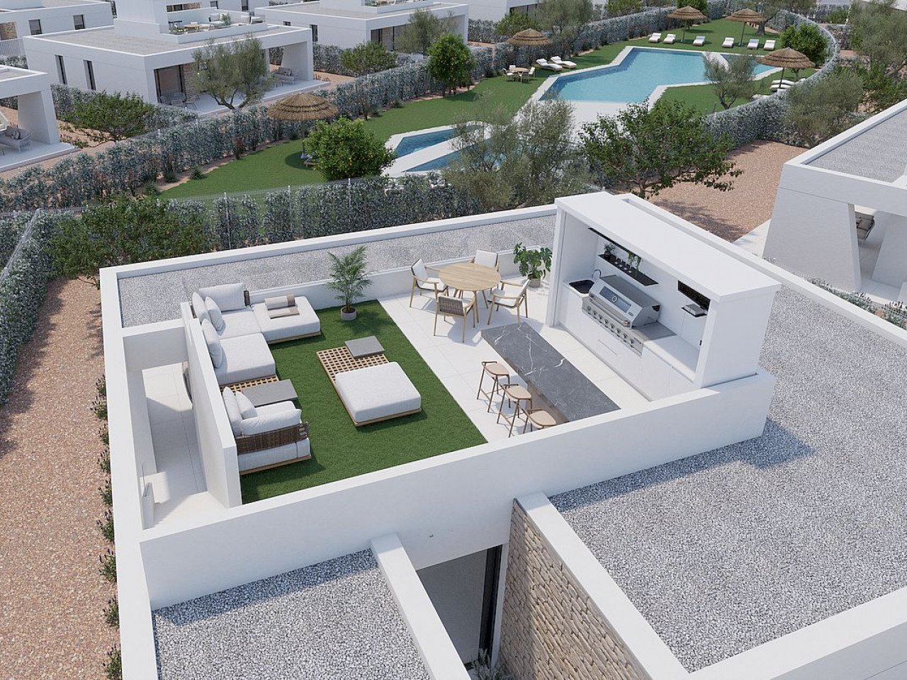 Exklusive und moderne Neubau-Villa in einem der besten Golfresorts Spaniens