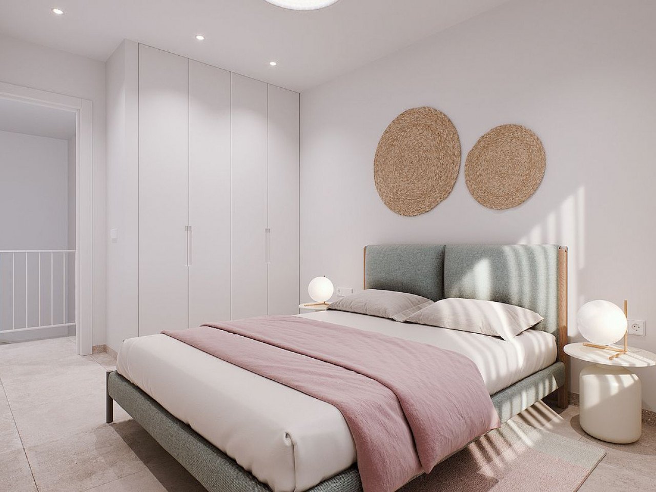 Kleine Neubau-Residenz: Nur 4 Stadthäuser in ruhiger Lage nahe Stadtmitte und Meer