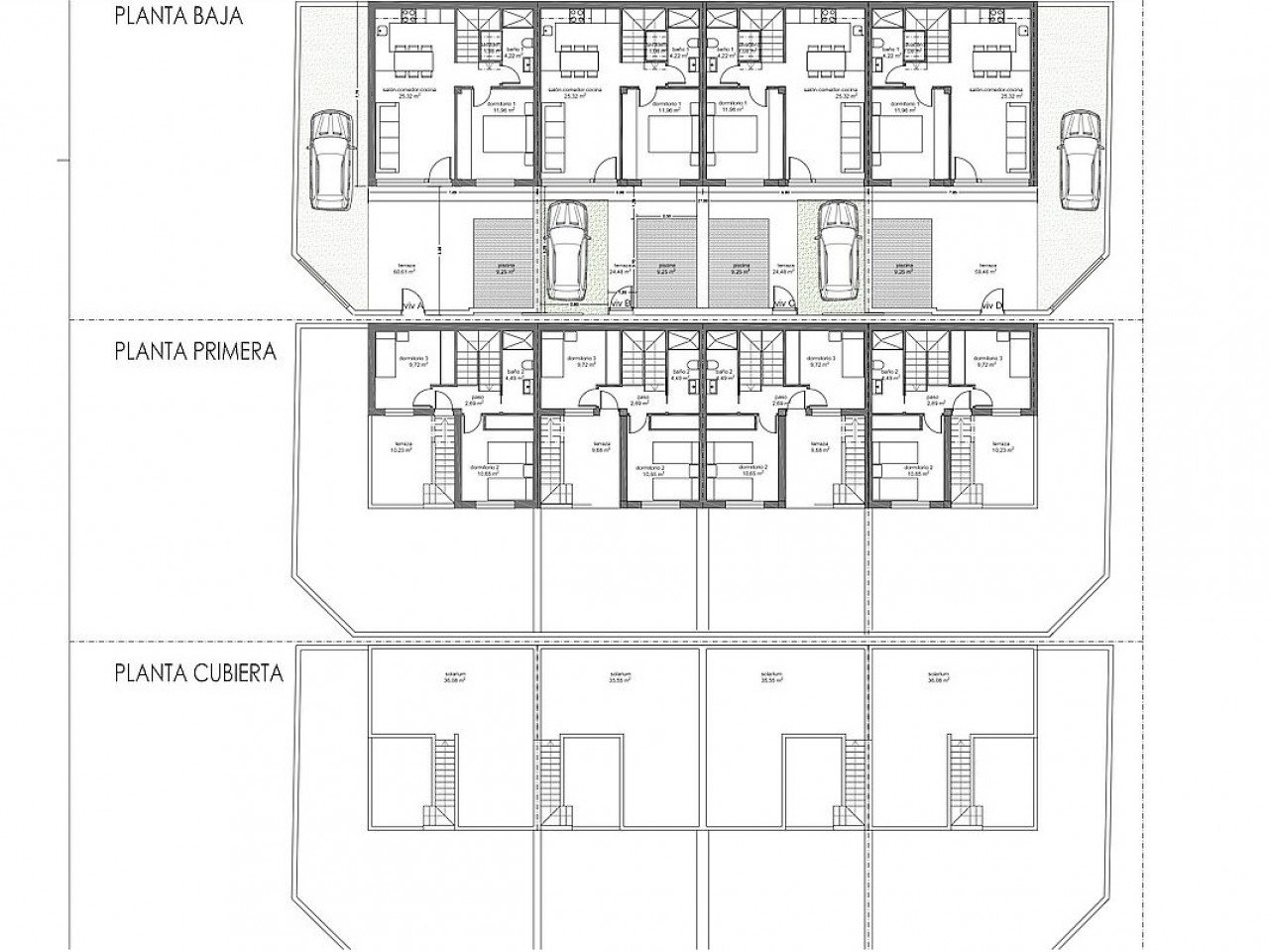 Kleine Neubau-Residenz: Nur 4 Stadthäuser in ruhiger Lage nahe Stadtmitte und Meer