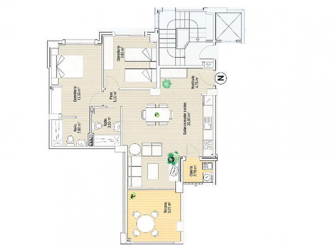 Playa Principe is a new development of one and two-bedroom apartments first-line to the famous La Manga strip. This property comprises of two doubl...