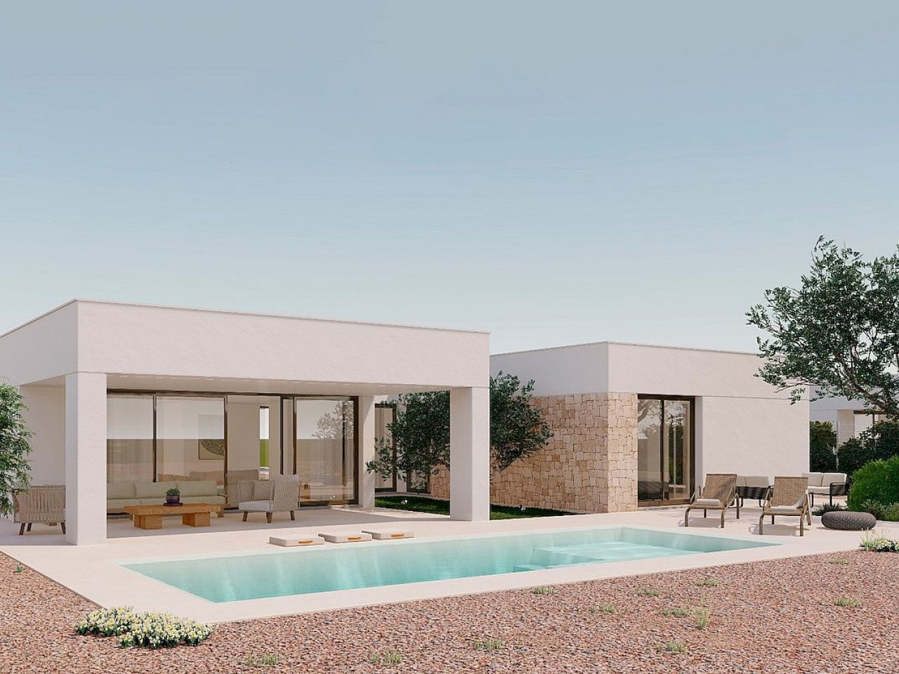 Luxuriöse Neubauvillen zwischen den historischen Städten Cartagena und Murcia - Hacienda del Álamo Golf Resort