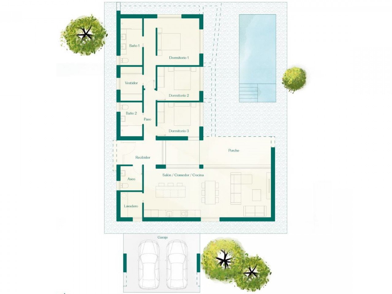 Luxuriöse Neubauvillen zwischen den historischen Städten Cartagena und Murcia - Hacienda del Álamo Golf Resort