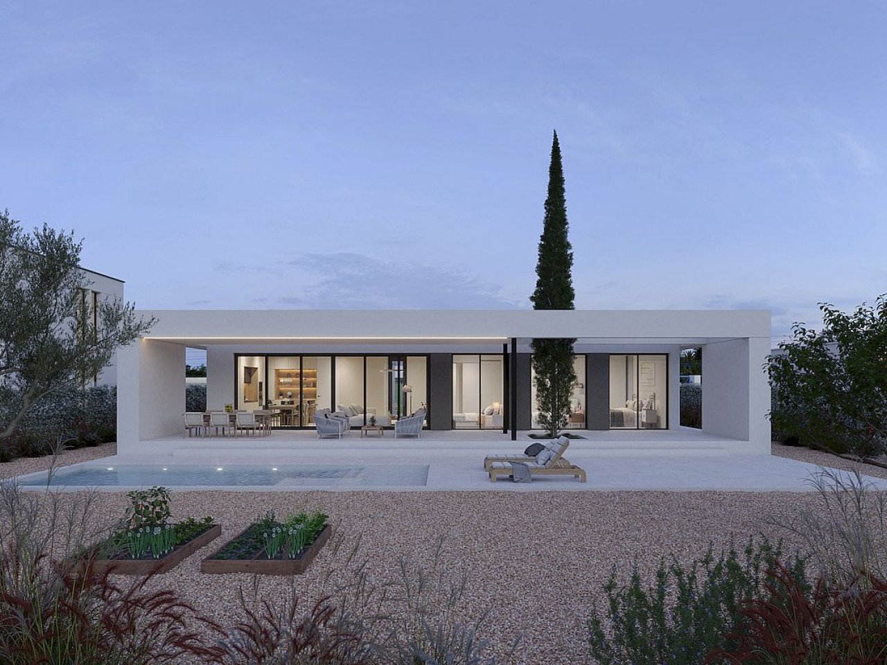 Luxuriöse Neubauvillen zwischen den historischen Städten Cartagena und Murcia - Hacienda del Álamo Golf Resort