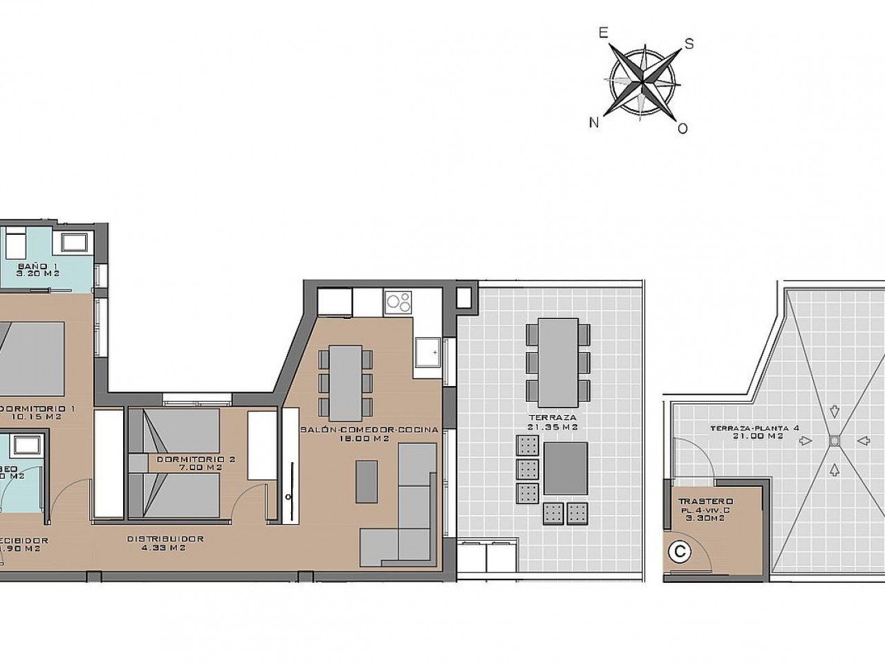 Ballemar VI consists of 33 homes with 2 and 3 bedrooms with swimming pool and solarium with the privilege of having the sea close by in Santa Pola....