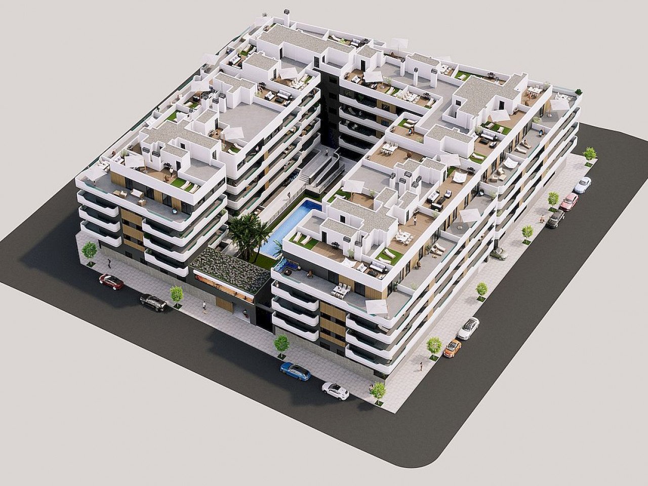 Neubau-Penthouse in einem der schönsten Küstenorte der Costa Blanca
