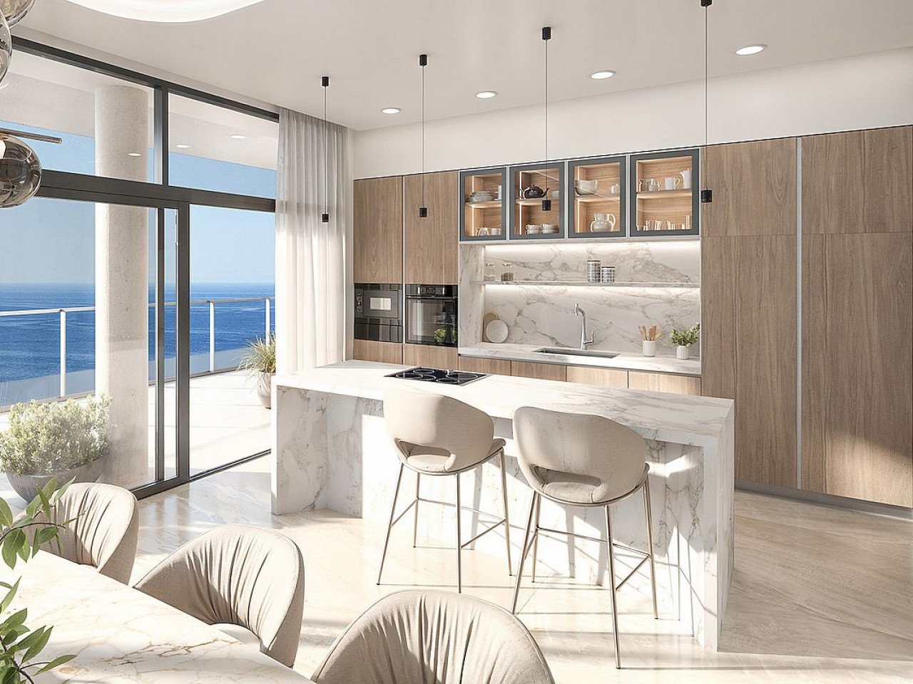 Ultimatives Wohnen am Poniente Strand - höchstes Wohngebäude Europas