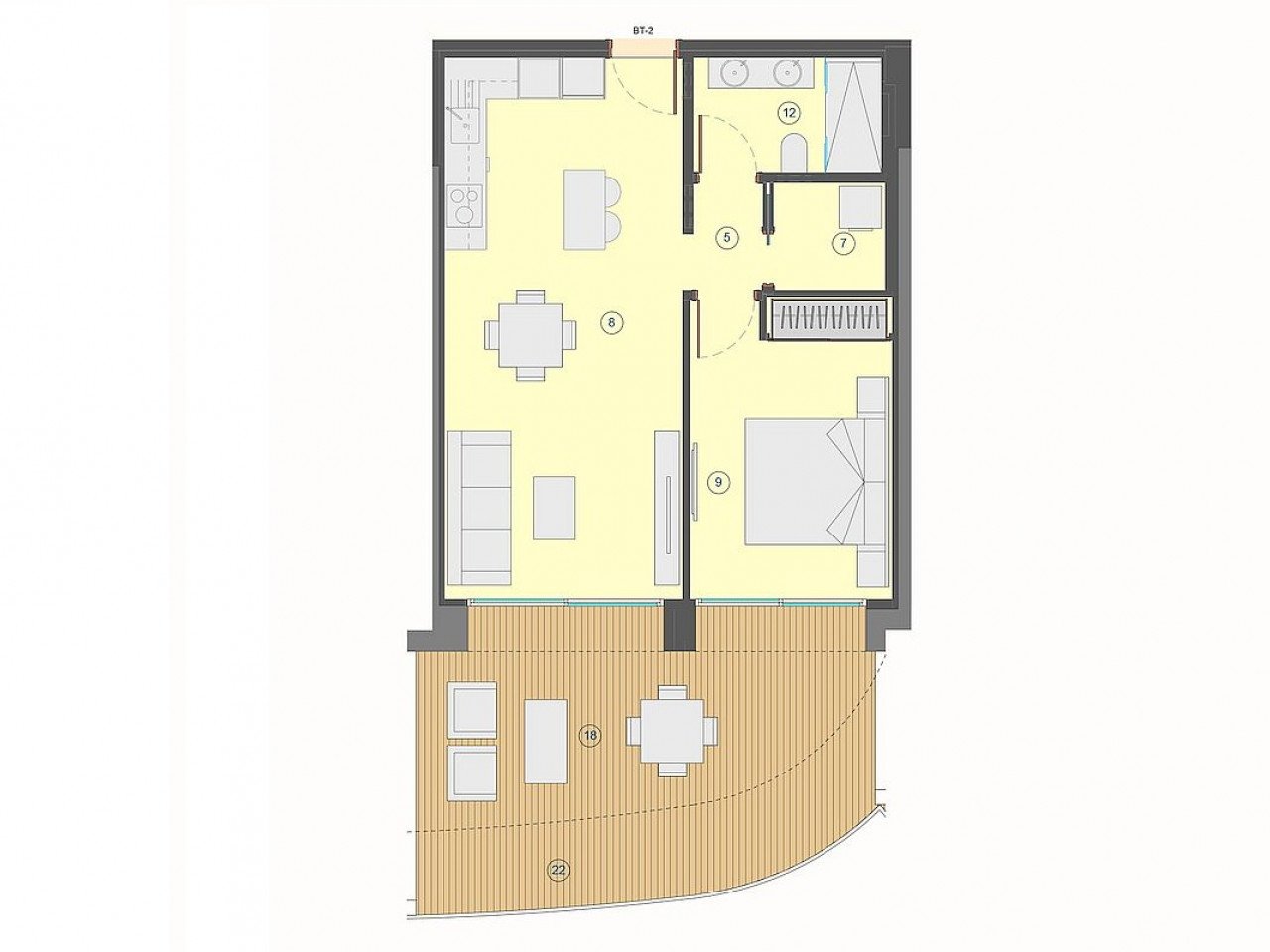 Ultimatives Wohnen am Poniente Strand - höchstes Wohngebäude Europas