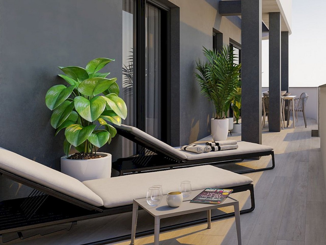 New build apartments located in Central Torrevieja, just 600 m from the beach.

The building consists of only 8 units, featuring 1 and 2-bedroom ap...