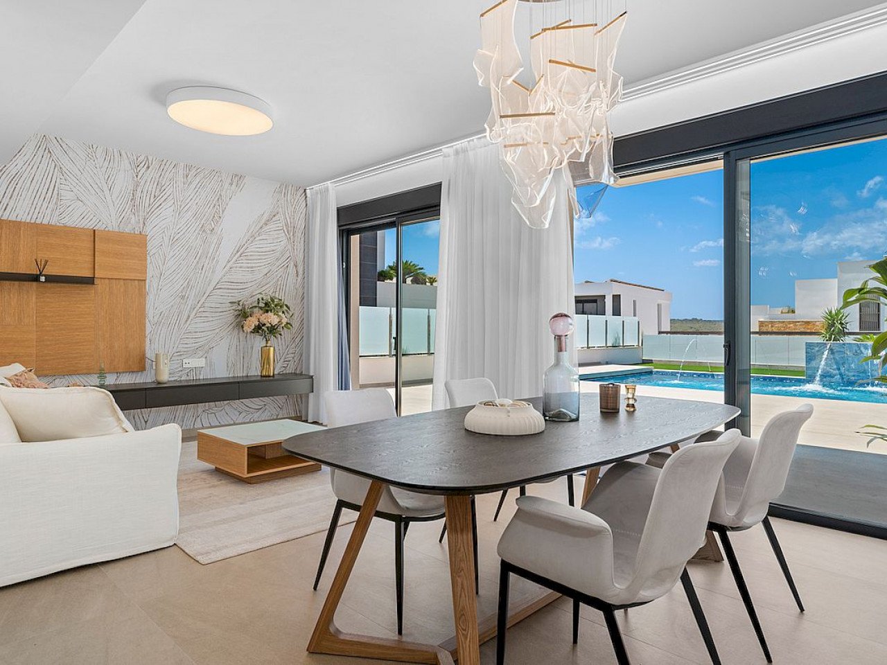 Four-bedroom villa with private pool in Campoamor
The Amay Deluxe is a new development of ultra-modern bespoke villas in the privileged area of Ori...