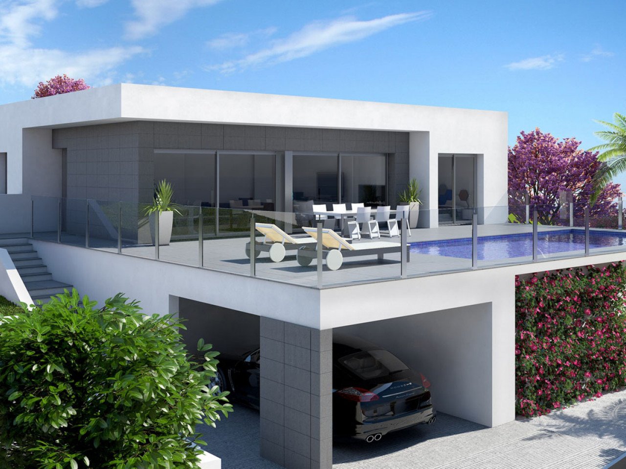 Three-bedroom luxury villa in Cumbre del Sol, Benitachell
The Lirios Design is a new development of modern-style detached villas in the northern Co...