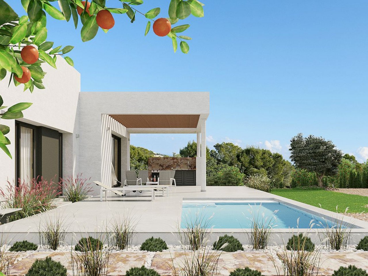 Mandarino Villas is a new development of single-storey detached villas on Las Colinas Golf Resort - rated as one of the ten best championship golf ...