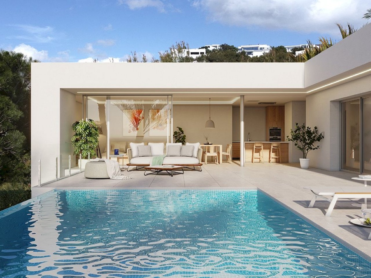 Three-bedroom villa with pool in Cumbre del Sol, Benitachell
The Magnolias Residential Estate in Cumbre del Sol is home to Villa Aqua, characterize...
