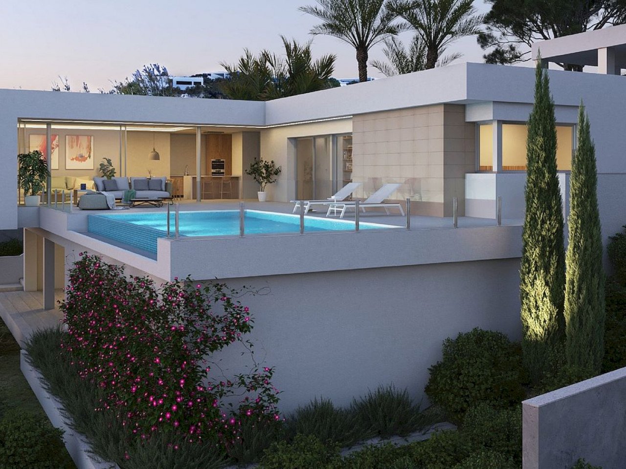 Three-bedroom villa with pool in Cumbre del Sol, Benitachell
The Magnolias Residential Estate in Cumbre del Sol is home to Villa Aqua, characterize...