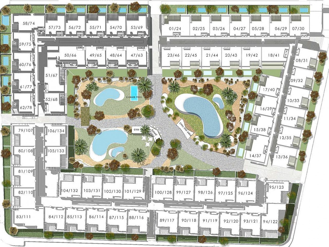 Two-bedroom maisonette in La Veleta in Torrevieja
The Villa Amalia Mediterranean Gardens is a development in the heart of the town of Torreveija, w...