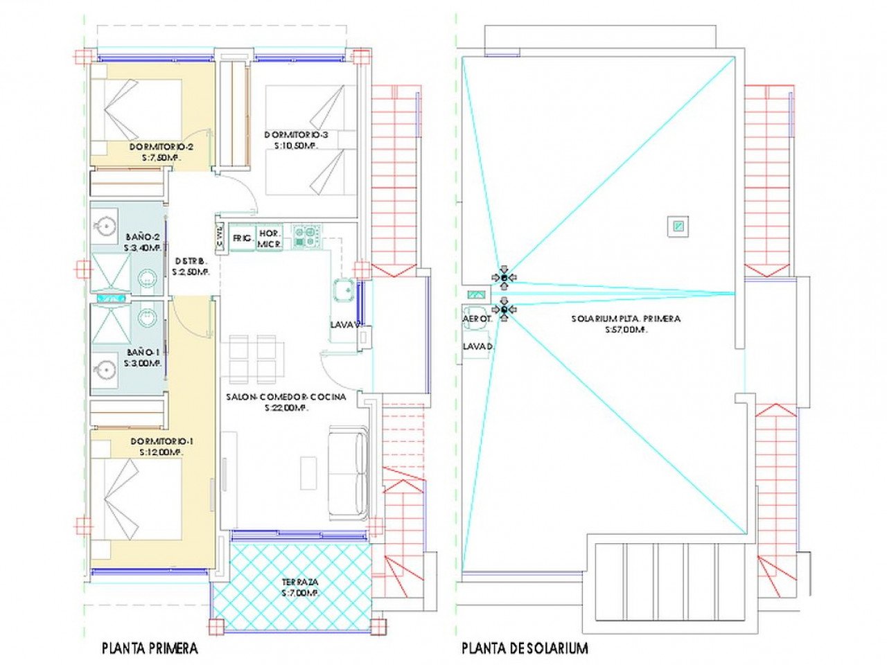 Two and three bedroom maisonettes in Los Balcones
Balcones de Vivi is a brand new development that sits on the slope of a hill with magnificent pin...