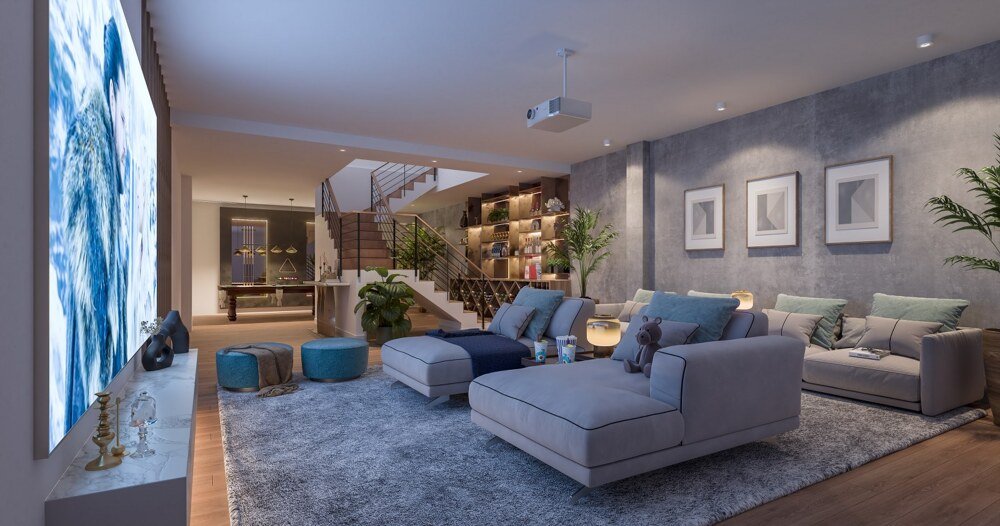 Neubau-Golf-Villen mit Meerblick in El Chaparral, Malaga