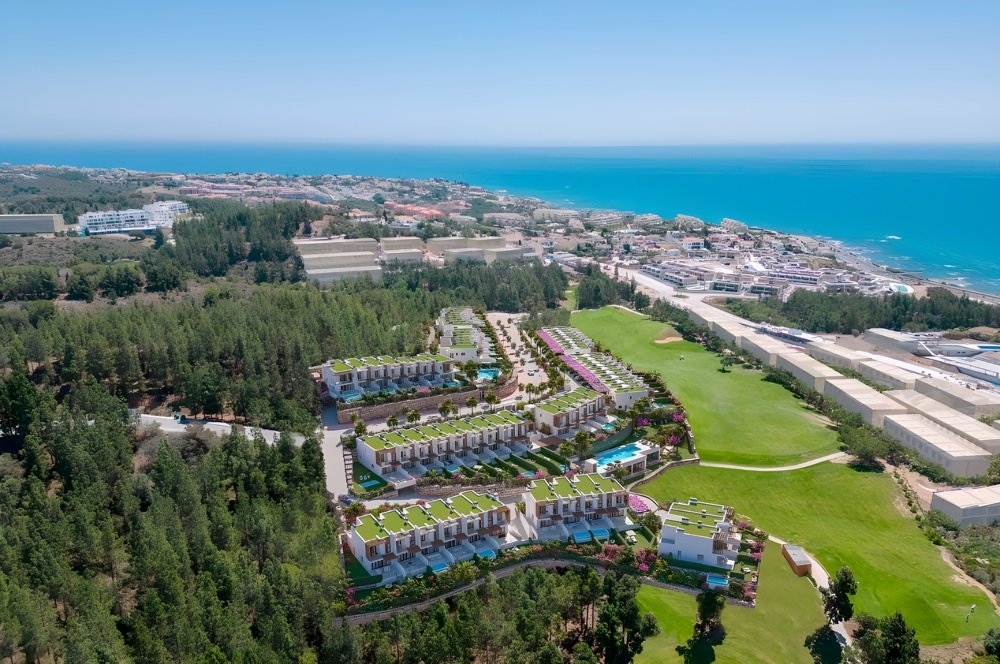 Neubau-Golf-Villen mit Meerblick in El Chaparral, Malaga