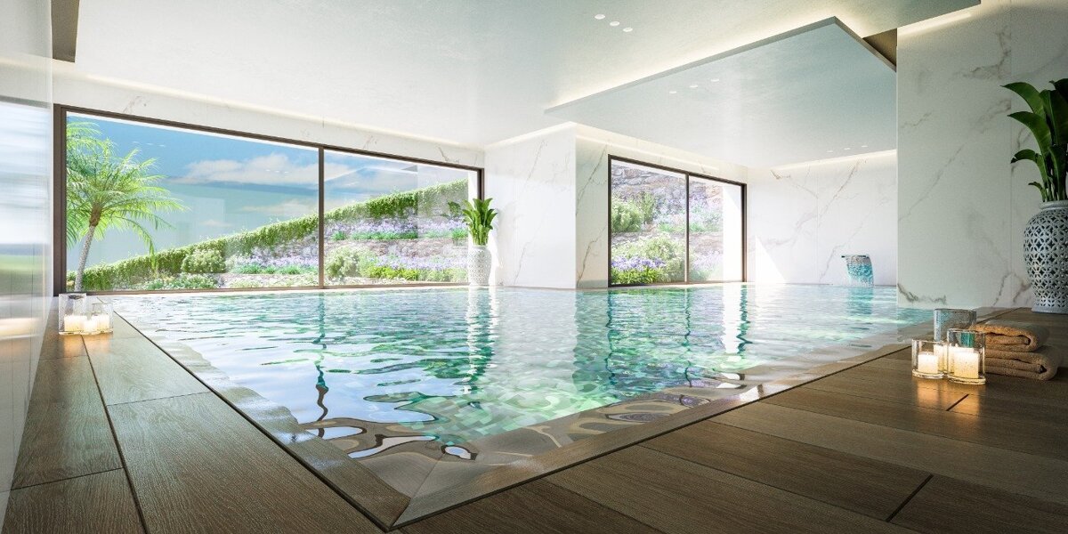 New build, 3 bedroom, 2 bathroom apartment in Estepona