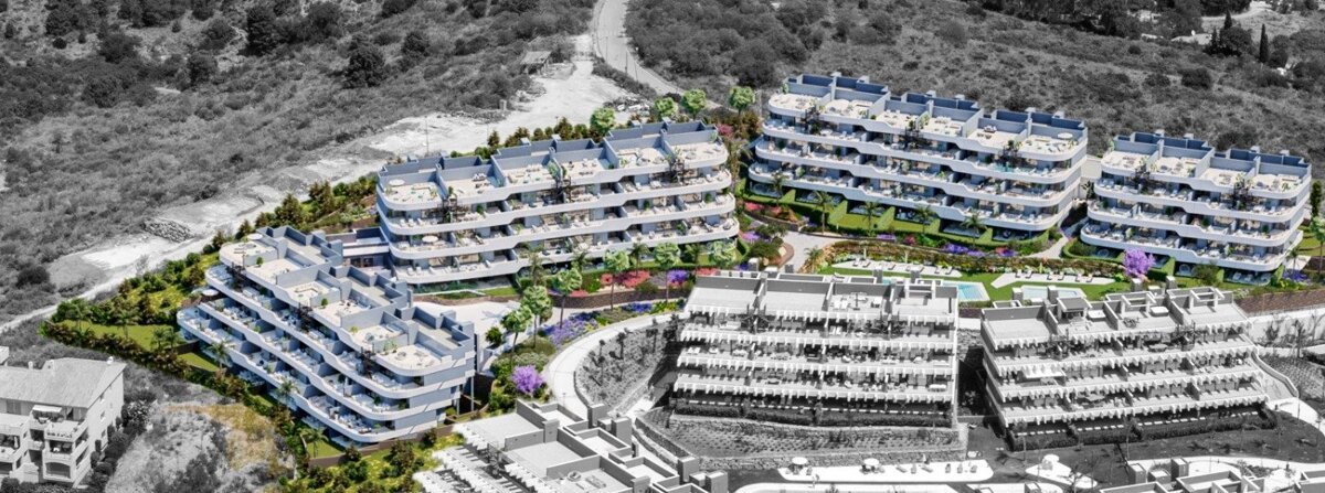 New build, 3 bedroom, 2 bathroom apartment in Estepona