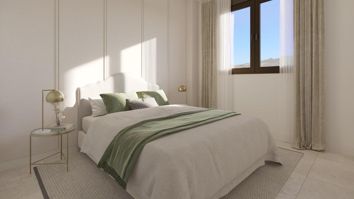 New build, 3 bedroom, 2 bathroom apartment in Estepona