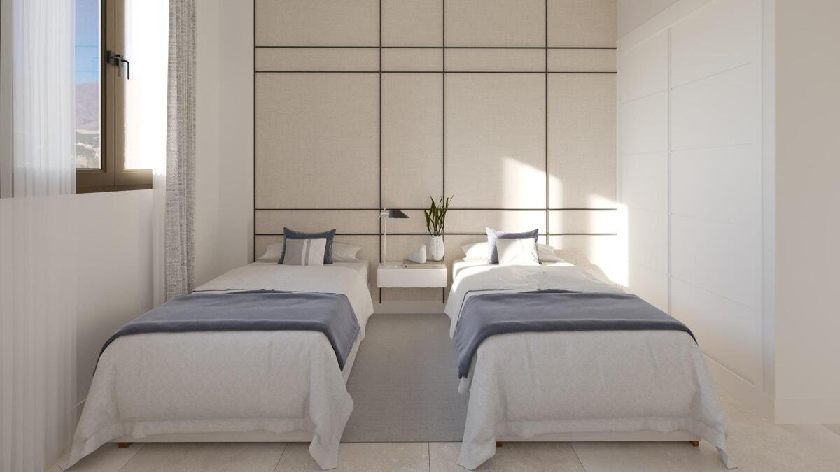 New build, 3 bedroom, 2 bathroom apartment in Estepona