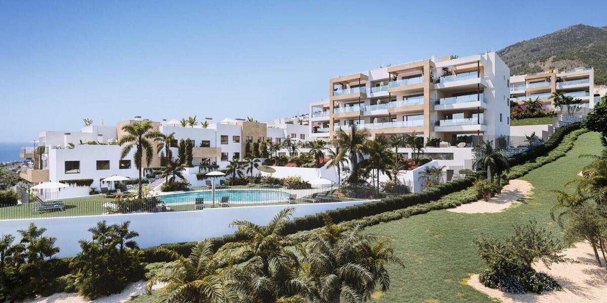New build, 3 bedroom, 2 bathroom apartment in Benalmádena