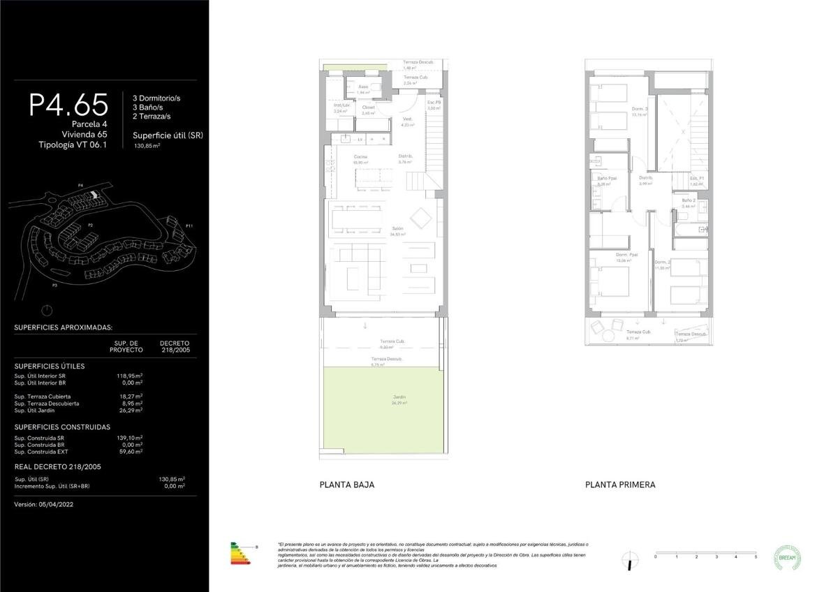 New build, 3 bedroom, 3 bathroom town house in Mijas