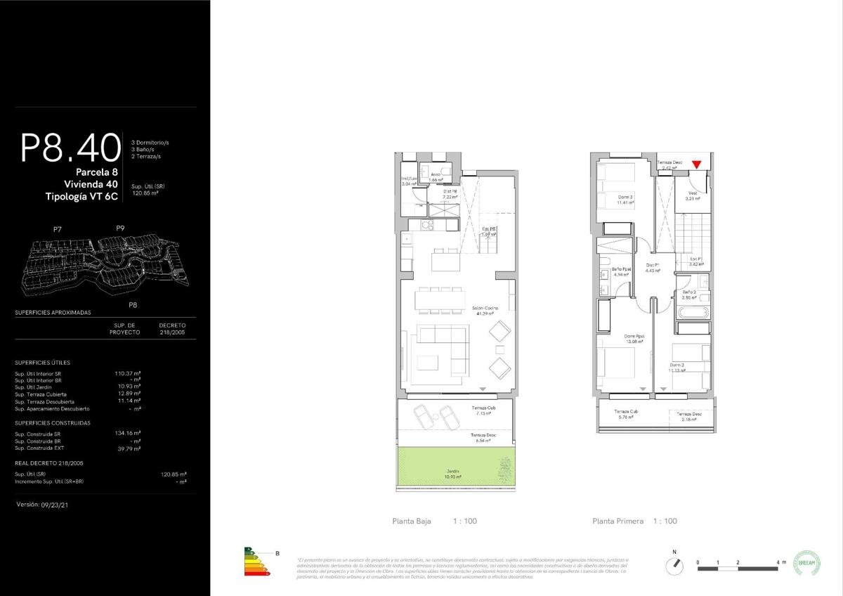 New build, 3 bedroom, 3 bathroom town house in Mijas
