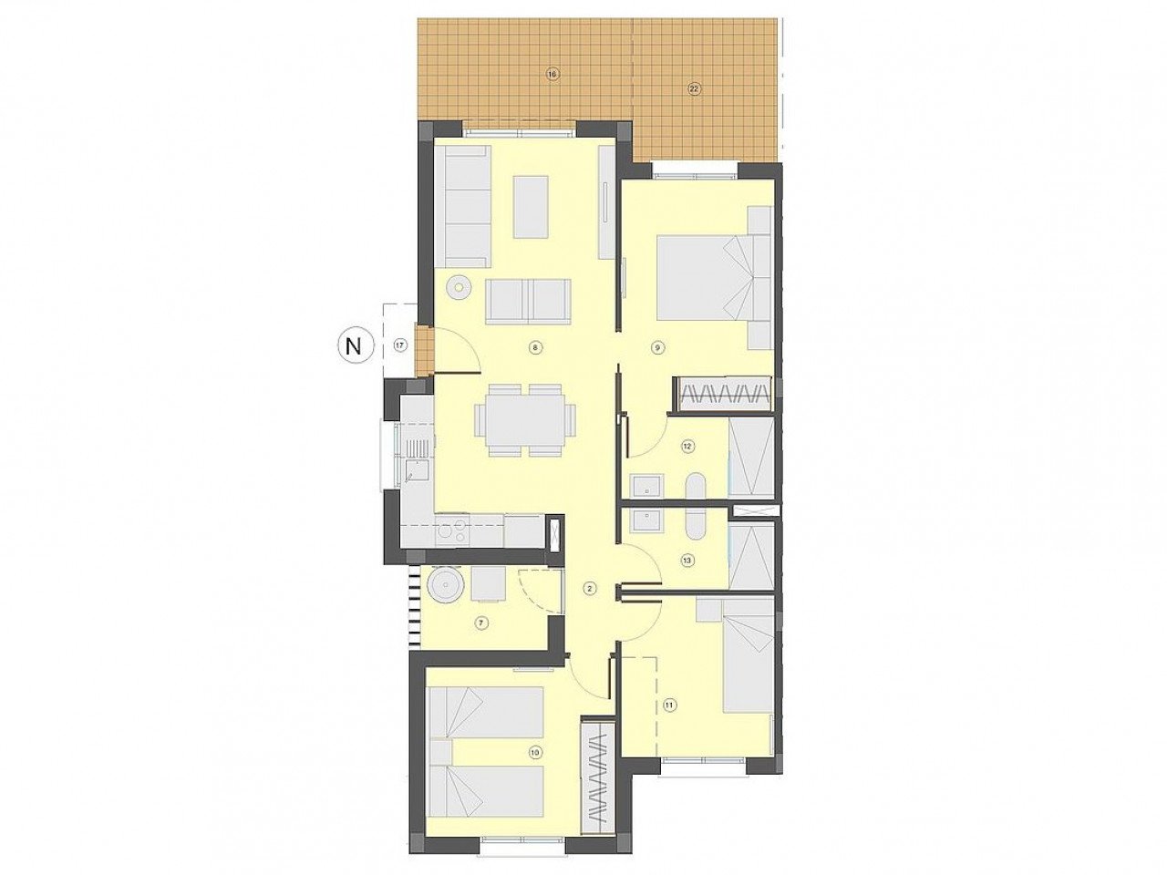 Fantastische Neubau-Doppelhaushälften auf großen Grundstücken