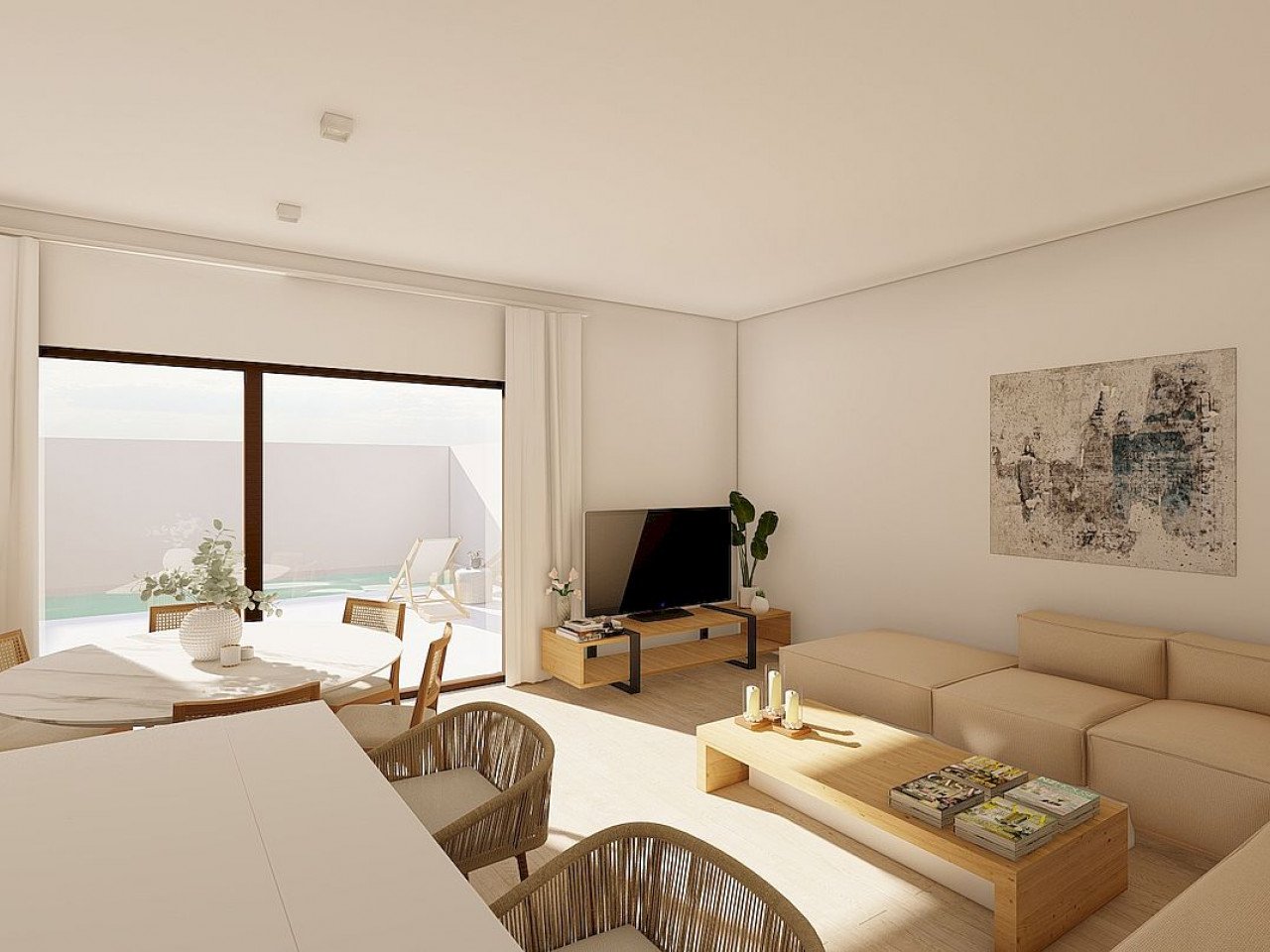 Residential Carmen V is a complex composed of only seven contemporary design Townhouses, all with private pools, terraced area and solarium for eac...
