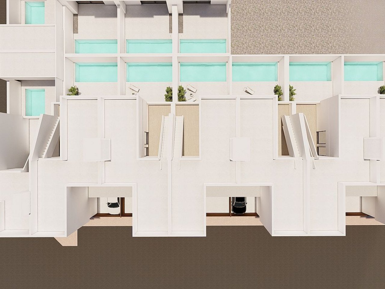 Residential Carmen V is a complex composed of only seven contemporary design Townhouses, all with private pools, terraced area and solarium for eac...