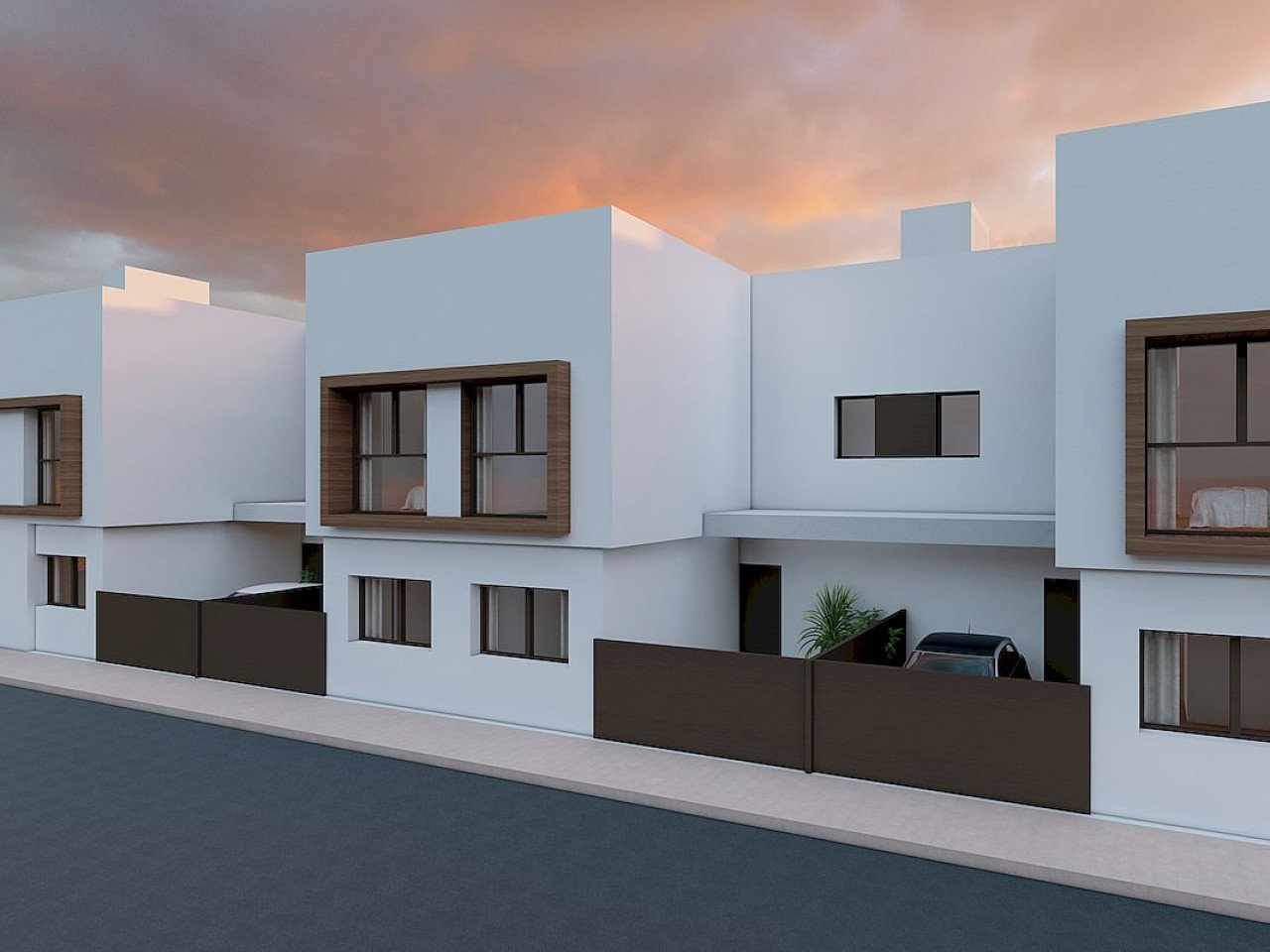 Residential Carmen V is a complex composed of only seven contemporary design Townhouses, all with private pools, terraced area and solarium for eac...