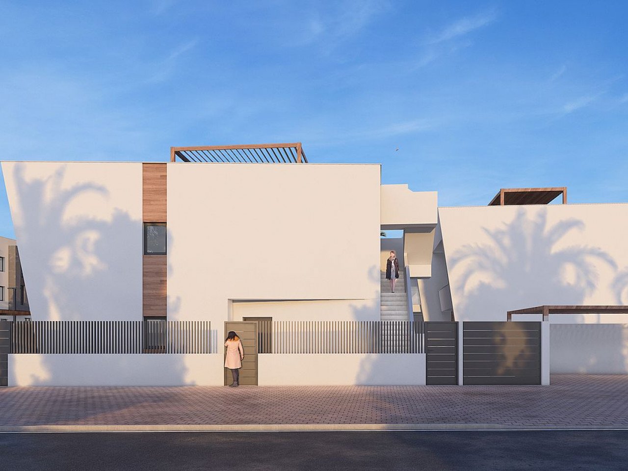 Stilvoller Neubau-Komplex im Herzen der Stadt, 10 Minuten zum Meer